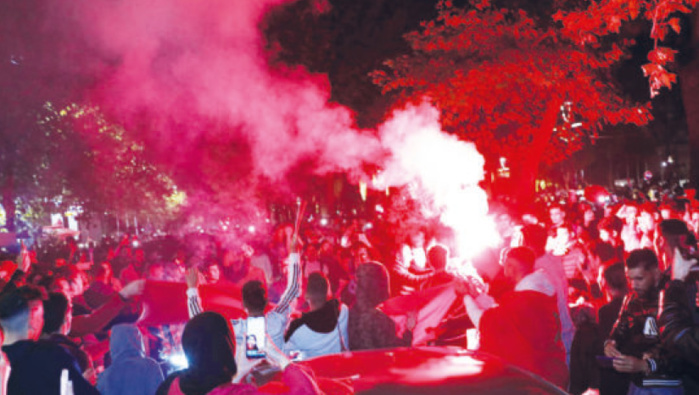 Haut fait du Maroc au Mondial du Qatar : Joie populaire indescriptible dans toutes les régions du pays Haut fait du Maroc au Mondial du Qatar : Joie populaire indescriptible dans toutes les régions du pays