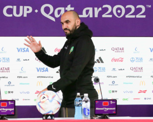Conférence de presse de Regragui : « On a étudié les forces et les faiblesses de la sélection portugaise » Conférence de presse de Regragui : « On a étudié les forces et les faiblesses de la sélection portugaise »