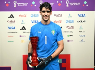 Mondial 2022 : Yassine Bounou meilleur jouer du match Maroc-Portugal