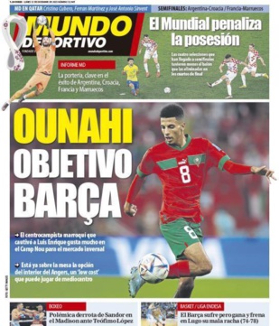 Equipe nationale : Le Barça veut Ounahi!