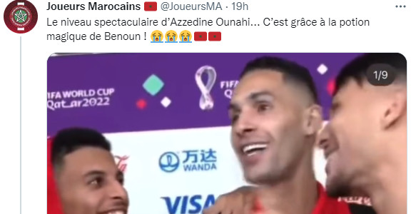 Mondial 2022 / lu sur Twitter / Najat Vallaud-Belkacem : " Mais BRAVOOOOO le MAROOOOC !!!! " Mondial 2022 / lu sur Twitter / Najat Vallaud-Belkacem : " Mais BRAVOOOOO le MAROOOOC !!!! "