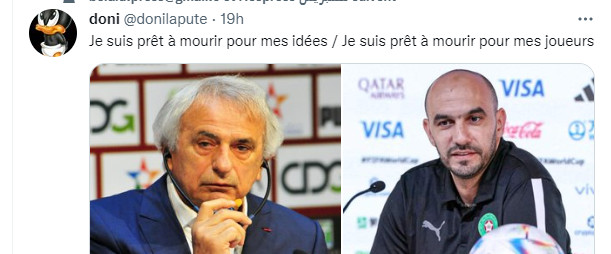 Mondial 2022 / lu sur Twitter / Najat Vallaud-Belkacem : " Mais BRAVOOOOO le MAROOOOC !!!! " Mondial 2022 / lu sur Twitter / Najat Vallaud-Belkacem : " Mais BRAVOOOOO le MAROOOOC !!!! "