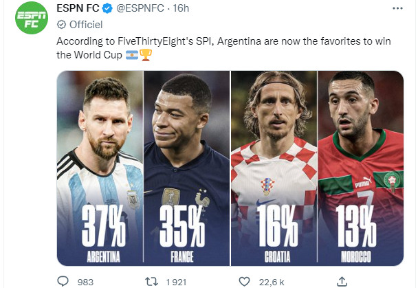 Mondial 2022 / lu sur Twitter / Najat Vallaud-Belkacem : " Mais BRAVOOOOO le MAROOOOC !!!! " Mondial 2022 / lu sur Twitter / Najat Vallaud-Belkacem : " Mais BRAVOOOOO le MAROOOOC !!!! "