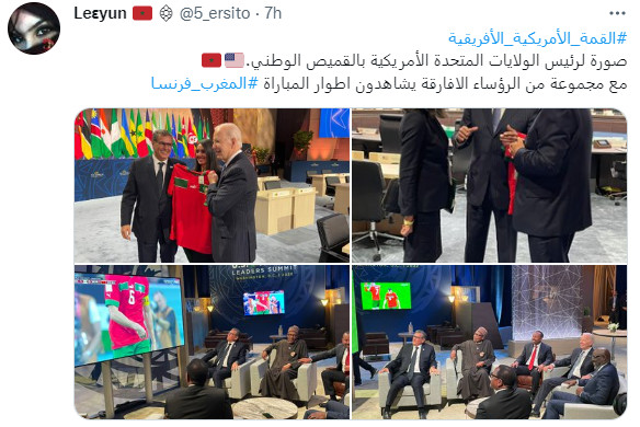 Mondial 2022 / Lu sur twitter : ‘’On retient le parcours magistral et humain des hommes de Walid Regragui’’ ! Mondial 2022 / Lu sur twitter : ‘’On retient le parcours magistral et humain des hommes de Walid Regragui’’ !