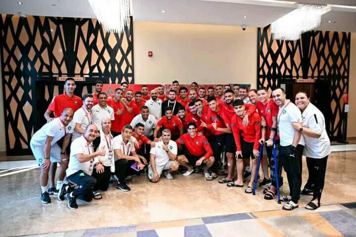 Mondial 2022 : Khabib Nurmagomedov rend visite aux Lions de l’Atlas Mondial 2022 : Khabib Nurmagomedov rend visite aux Lions de l’Atlas