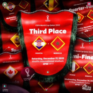 Mondial / Maroc-Croatie à 16h00 : Le Maroc pourrait devenir le premier pays africain 3e mondialiste! Mondial / Maroc-Croatie à 16h00 : Le Maroc pourrait devenir le premier pays africain 3e mondialiste!
