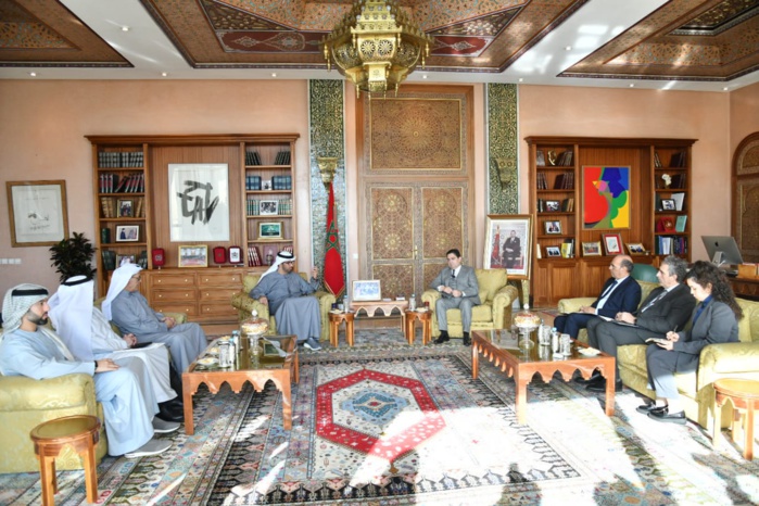 La coopération bilatérale au cœur des entretiens entre Nasser Bourita et le ministre émirati de l'Industrie La coopération bilatérale au cœur des entretiens entre Nasser Bourita et le ministre émirati de l'Industrie