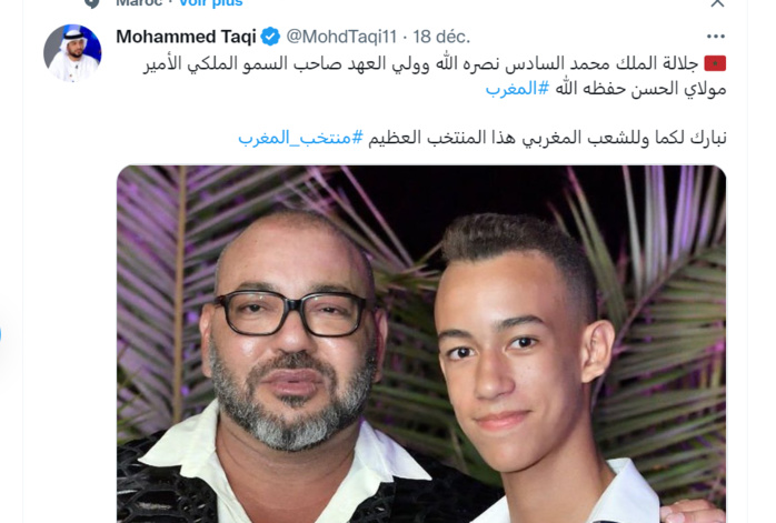 Mondial 2022 / Lu sur twitter / Gad Elmaleh : « Le Maroc en CDM est une fierté inouïe. Cette équipe du Maroc donne à voir une joie, une manière de célébrer [...] qui sont mes valeurs. Je suis très… très fier d'être marocain !  »