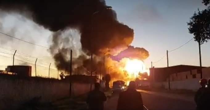 Mohammedia : l'incendie maitrisé sans dégâts humains Mohammedia : l'incendie maitrisé sans dégâts humains