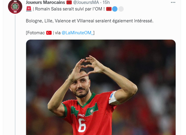 Lu sur Twitter : Naples serait leader de la course vers Ounahi Lu sur Twitter : Naples serait leader de la course vers Ounahi