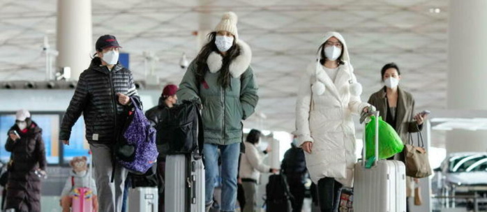 Covid-19 :  La chine supprime la quarantaine pour les personnes arrivant de l'étranger