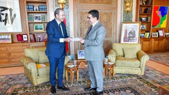 Nasser Bourita reçoit le nouvel ambassadeur de France au Maroc Nasser Bourita reçoit le nouvel ambassadeur de France au Maroc