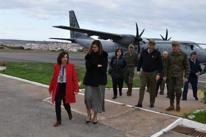 La ministre de Défense espagnole en visite à Melilia 