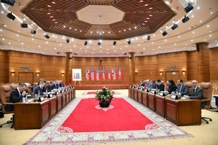 Sept sénateurs américains en visite officielle au Maroc 