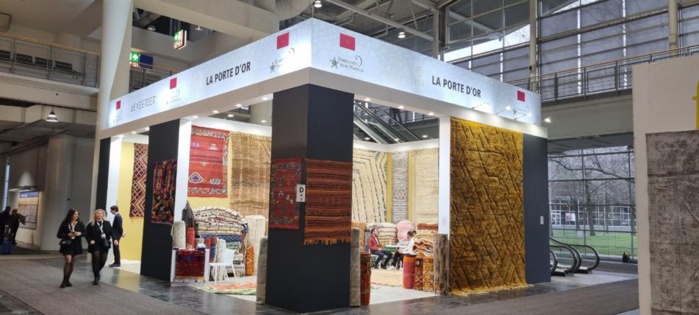 Le tapis marocain se distingue au salon DOMOTEX en Allemagne Le tapis marocain se distingue au salon DOMOTEX en Allemagne
