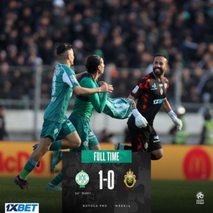 BotolaPro  D1 / RCA-AS FAR (1-0) : Au Raja le clasico !