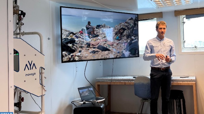 Tanger / Environnement : Le Plastic Odyssey fait escale Tanger / Environnement : Le Plastic Odyssey fait escale