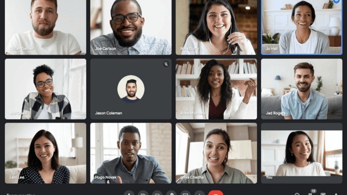 Google Meet : Les fonds 3D s’invitent Google Meet : Les fonds 3D s’invitent