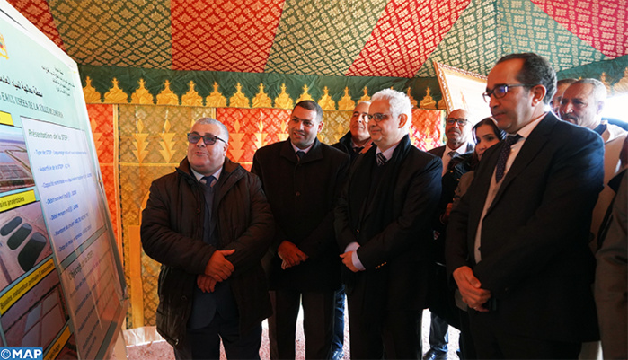 Zagora : Baraka s'enquiert de projets hydrauliques et écologiques Zagora : Baraka s'enquiert de projets hydrauliques et écologiques