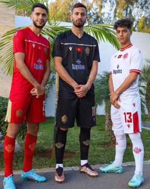 Mondial des clubs : Les trois maillots officiels du Wydad