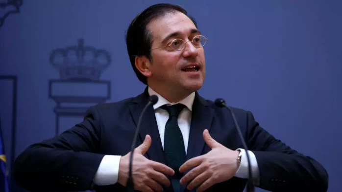 Albares fustige les critiques du PP sur l’absence d’un accueil royal à Pedro Sanchez Albares fustige les critiques du PP sur l’absence d’un accueil royal à Pedro Sanchez