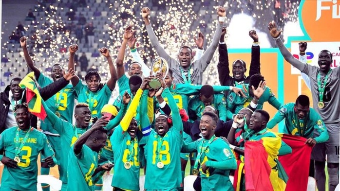 CHAN 2022 : Le président du Sénégal reçoit les Lions de la Téranga successeurs des Lions de l’Atlas