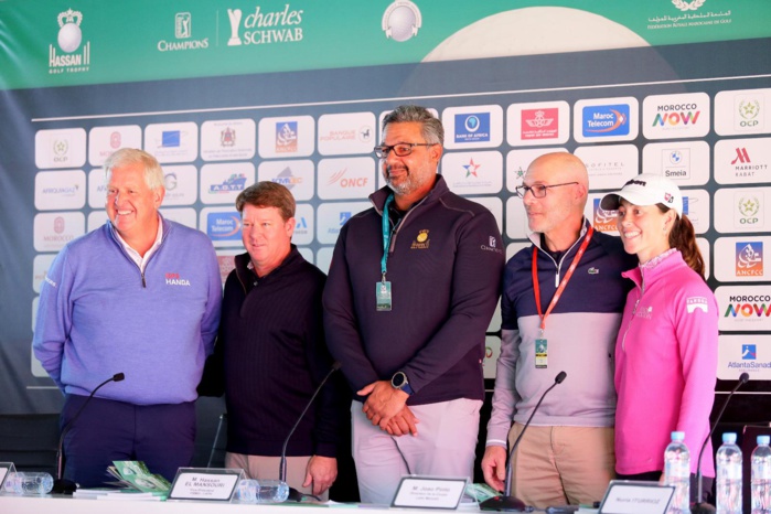 Conférence de presse du Golf : Le gotha mondial à Dar Essalam Conférence de presse du Golf : Le gotha mondial à Dar Essalam