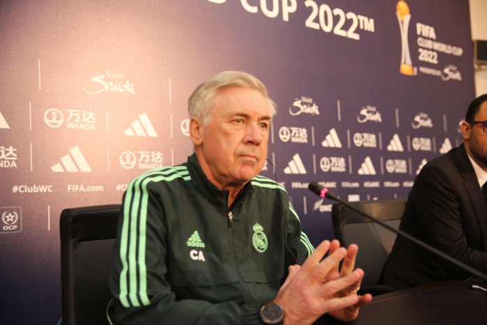 L’entraineur du Real Madrid, Carlo Ancelotti