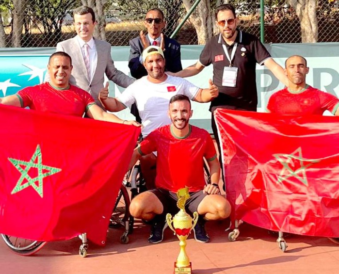 Tennis sur fauteuil par équipes : Qualification du Maroc pour la Coupe du Monde !