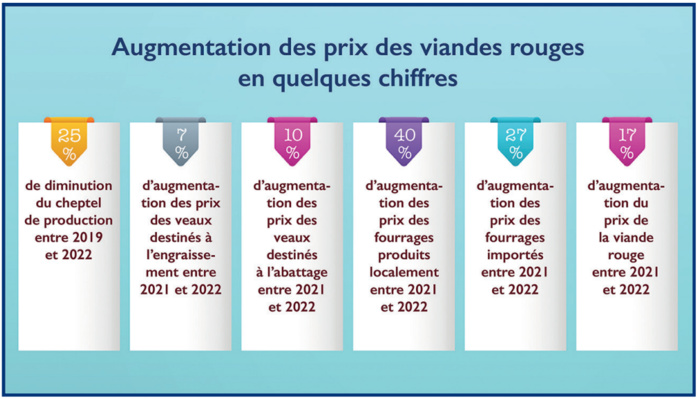 Viandes rouges : Délai triennal pour le redressement du cheptel national