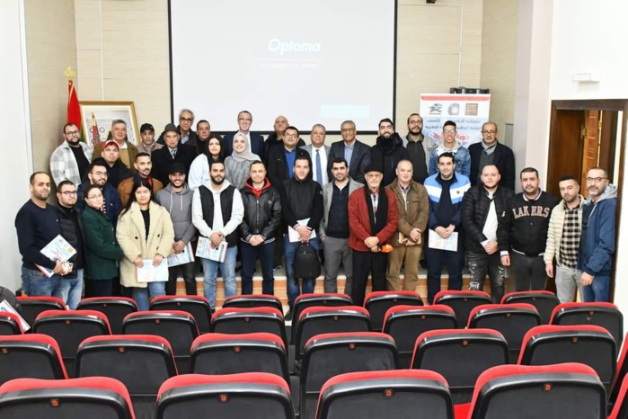 Célébration à Tanger du 60ème anniversaire de la création du Syndicat National de la Presse Célébration à Tanger du 60ème anniversaire de la création du Syndicat National de la Presse