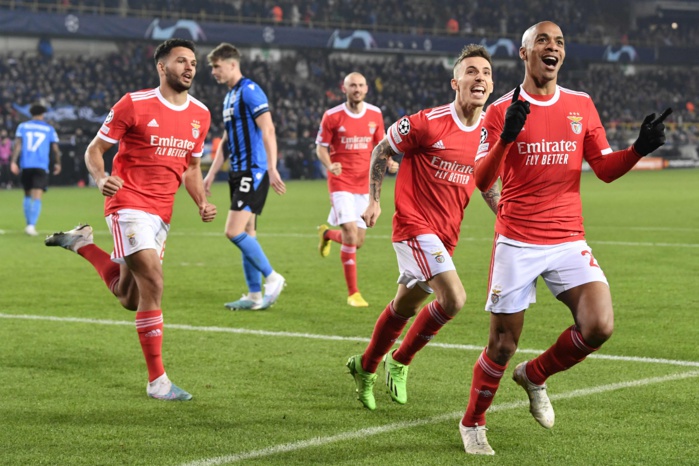 Ligue des champions /Bruges vs Benfica : Les Portugais posent déjà un pied en quart de finale !