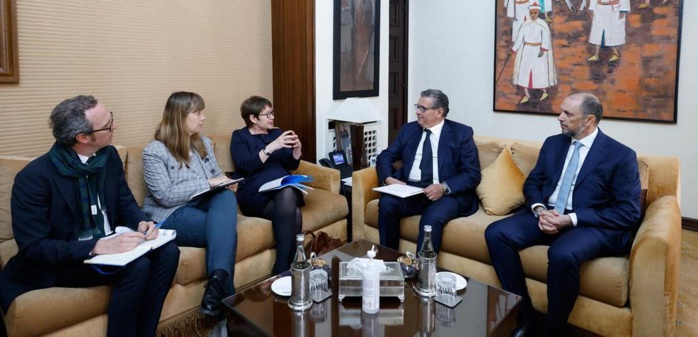 Akhannouch s'entretient avec la présidente de la BERD