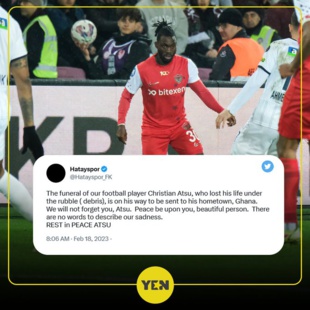 Séisme en Turquie : Hatayspor élargit sa liste en pertes humaines Séisme en Turquie : Hatayspor élargit sa liste en pertes humaines