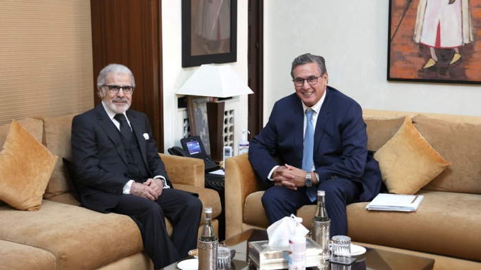 Politique économique : Consultations entre Aziz Akhannouch et Abdellatif Jouahri  Politique économique : Consultations entre Aziz Akhannouch et Abdellatif Jouahri