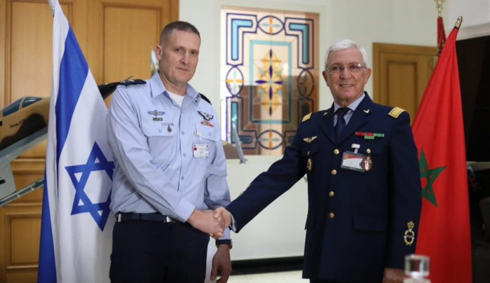 Le patron de l’Armée de l’Air israélienne reçu par son homologue marocain