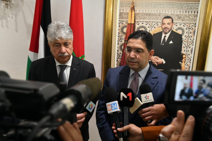 Nasser Bourita : Les positions du Maroc vis-à-vis de la cause palestinienne sont "claires et constantes" 