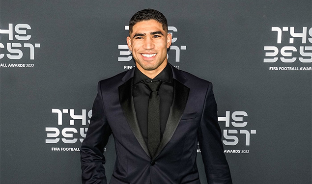 The Best FIFA 2022 : Hakimi classé huitième The Best FIFA 2022 : Hakimi classé huitième