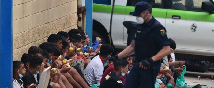 Migration : Baisse importante du nombre de mineurs marocains à Sebta Migration : Baisse importante du nombre de mineurs marocains à Sebta