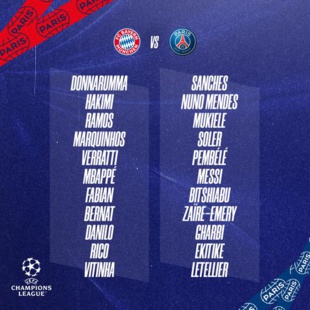 FC Bayern / PSG : Hakimi parmi les 22 convoqués FC Bayern / PSG : Hakimi parmi les 22 convoqués