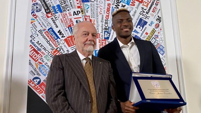Serie A : Victor Osimhen désigné meilleur sportif étranger de l’année Serie A : Victor Osimhen désigné meilleur sportif étranger de l’année