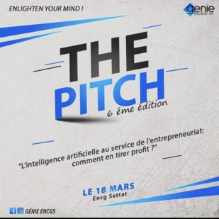 The Pitch-ENCG Settat : L’intelligence artificielle au service de l’entrepreneuriat The Pitch-ENCG Settat : L’intelligence artificielle au service de l’entrepreneuriat