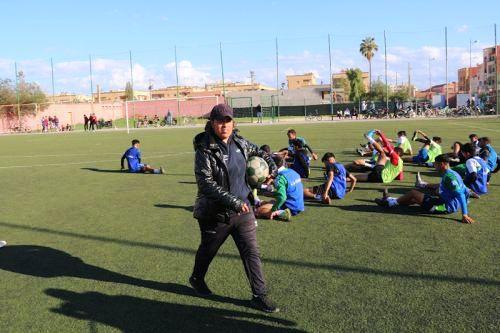 Football : Hasnaa Doumi, première coach d’une équipe masculine Football : Hasnaa Doumi, première coach d’une équipe masculine