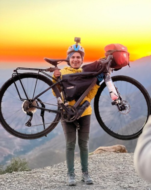 Parcours de femme : Meghy Lost, la petite reine des trips solidaires à vélo