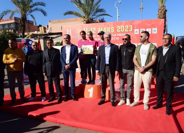 Athlétisme : Vif succès à Marrakech de la 3ème édition de la course féminine "La Kechoise” Athlétisme : Vif succès à Marrakech de la 3ème édition de la course féminine "La Kechoise”