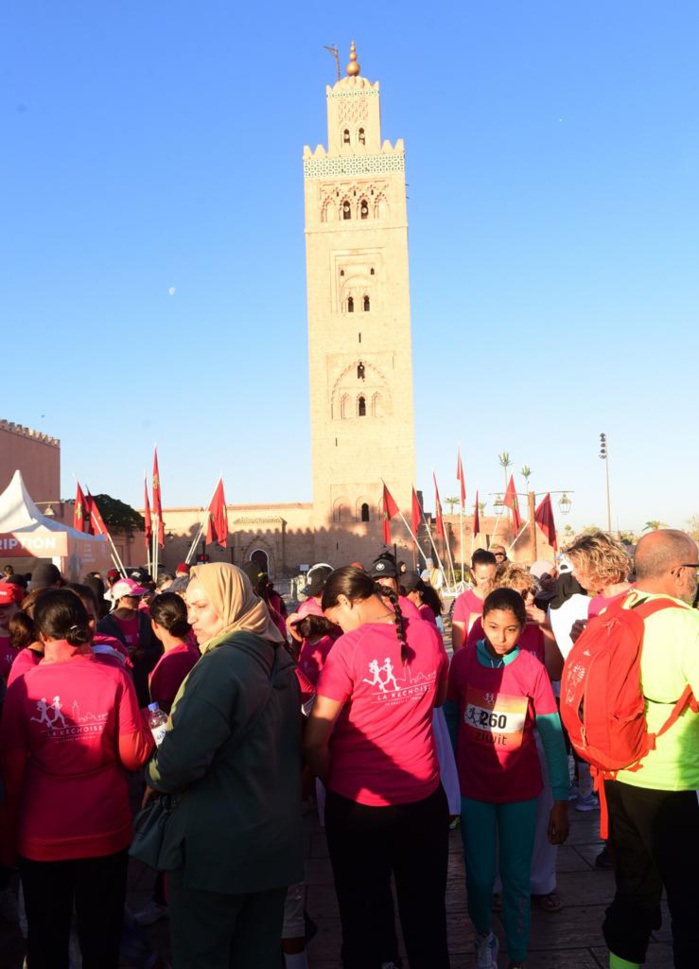 Athlétisme : Vif succès à Marrakech de la 3ème édition de la course féminine "La Kechoise”