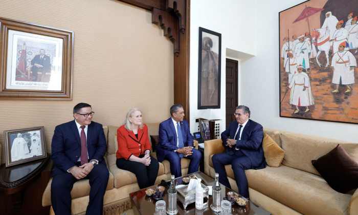 Le Chef du gouvernement reçoit une délégation de députés démocrates Le Chef du gouvernement reçoit une délégation de députés démocrates