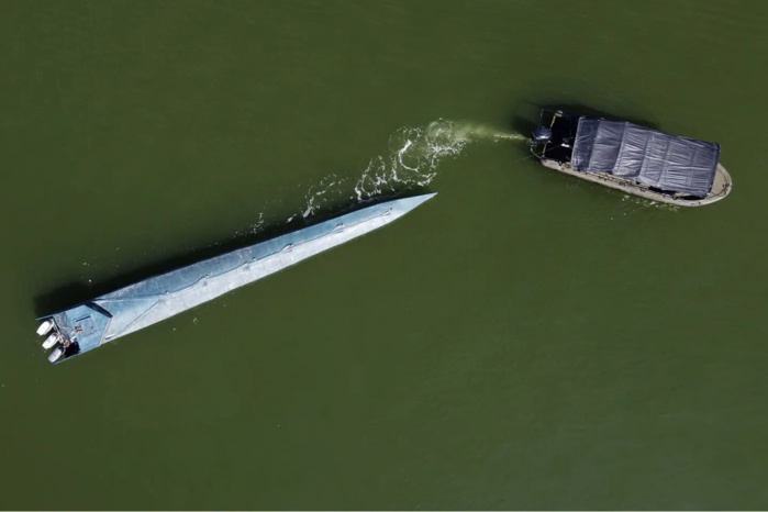Narcotiques : Interception d’un sous-marin plein de coke en Colombie