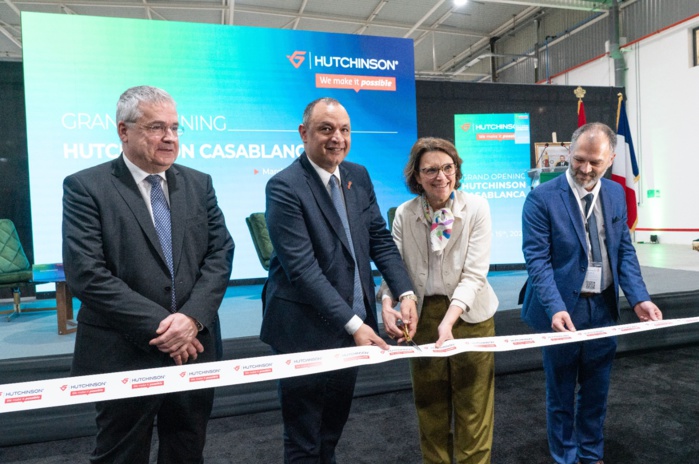 Aéronautique : Hutchinson inaugure l’extension de son site à Casablanca Aéronautique : Hutchinson inaugure l’extension de son site à Casablanca