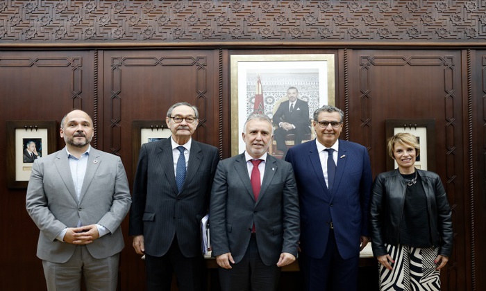 Aziz Akhannouch reçoit le président du gouvernement des Iles Canaries Aziz Akhannouch reçoit le président du gouvernement des Iles Canaries